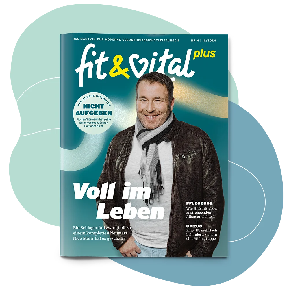Abbildung des Covers der Ausgabe 04 vom fit & vital plus Magazin