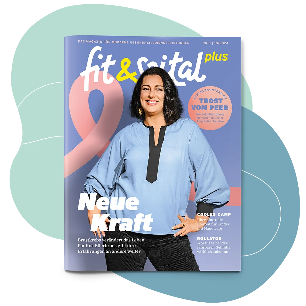 Abbildung des Covers der Ausgabe 03 vom fit & vital plus Magazin