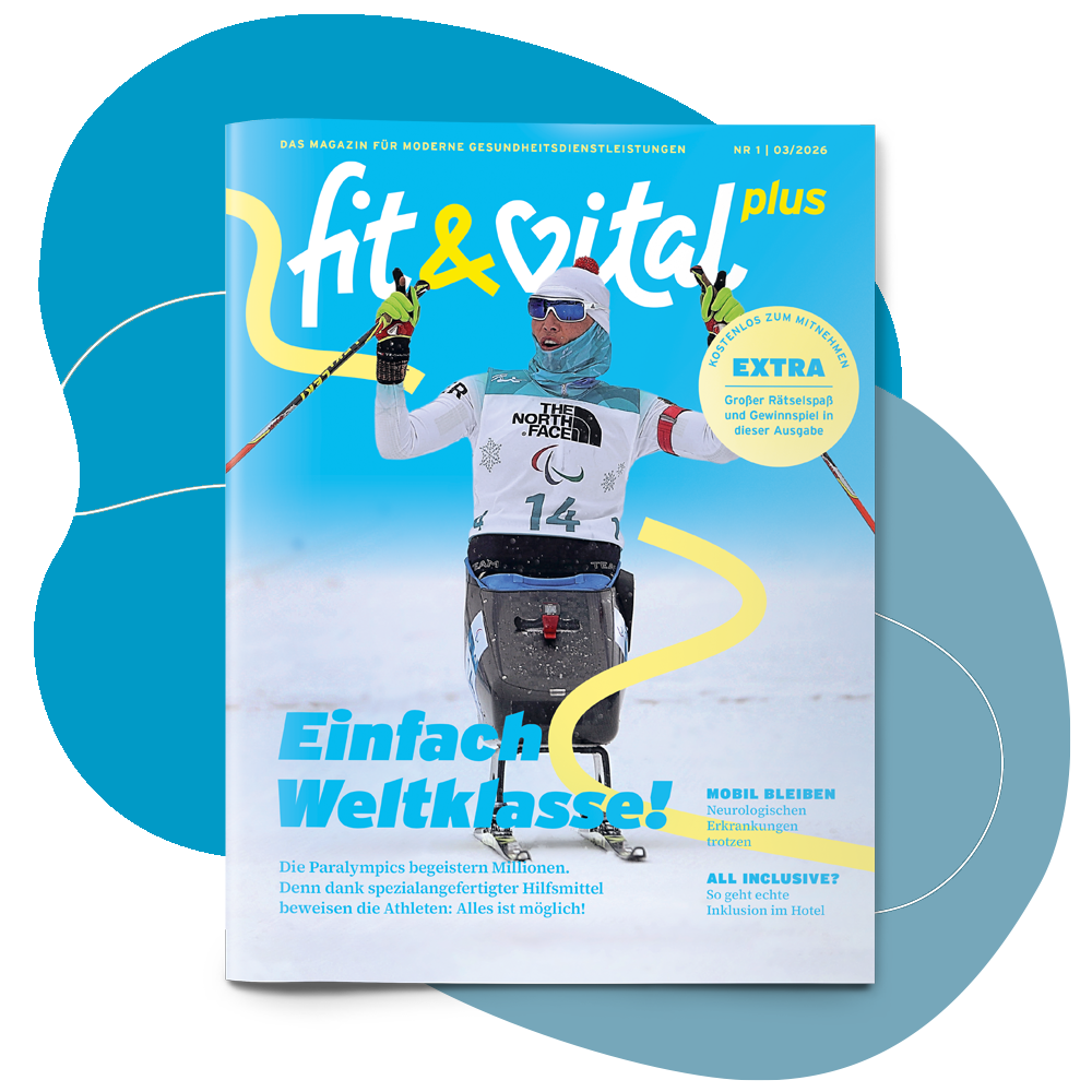 Abbildung der Ausgabe 01/26 des fit & vital plus Magazins